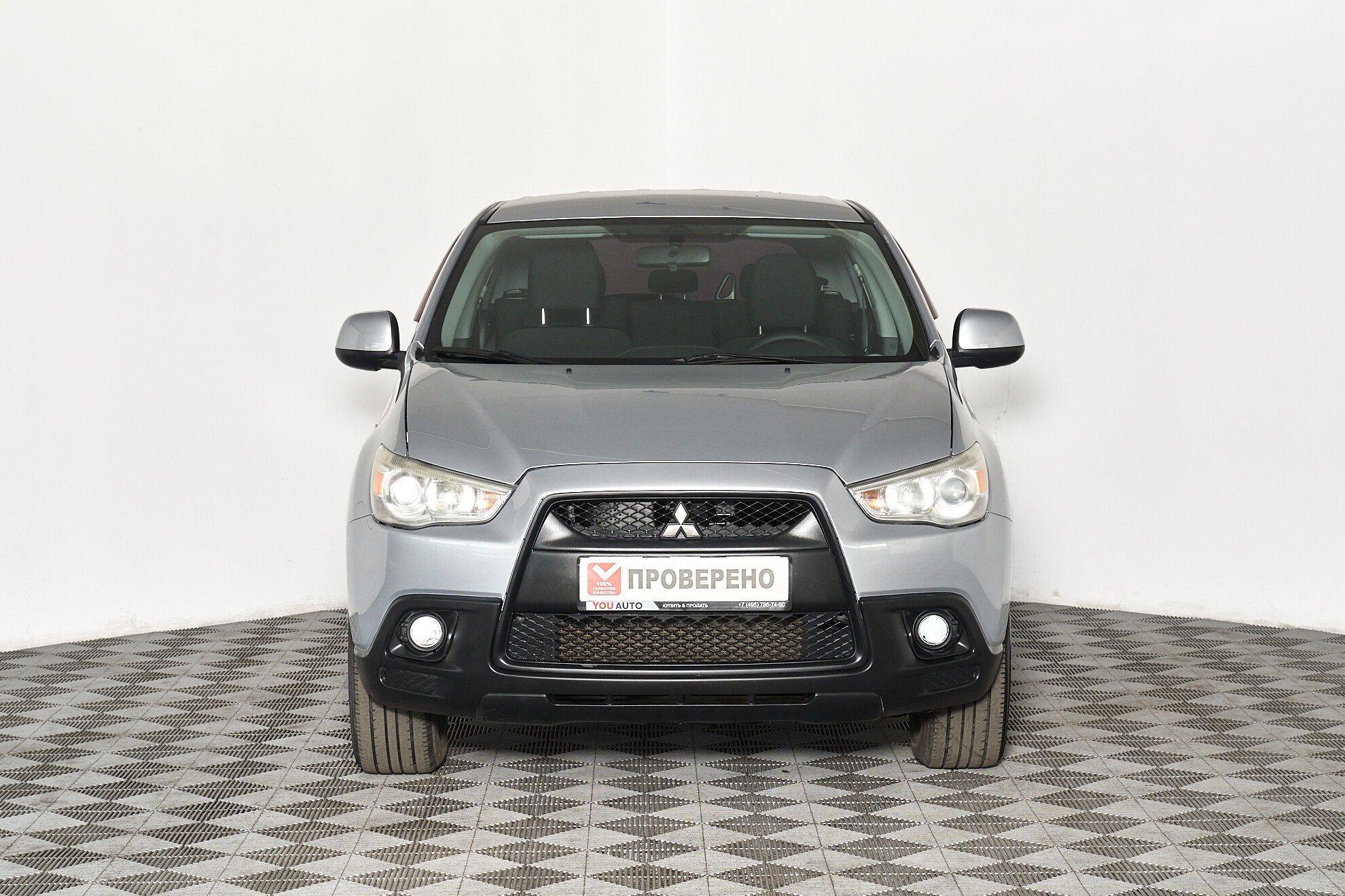 Mitsubishi ASX 2012, серебряный