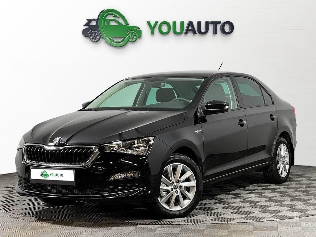 Skoda Rapid 2022, черный