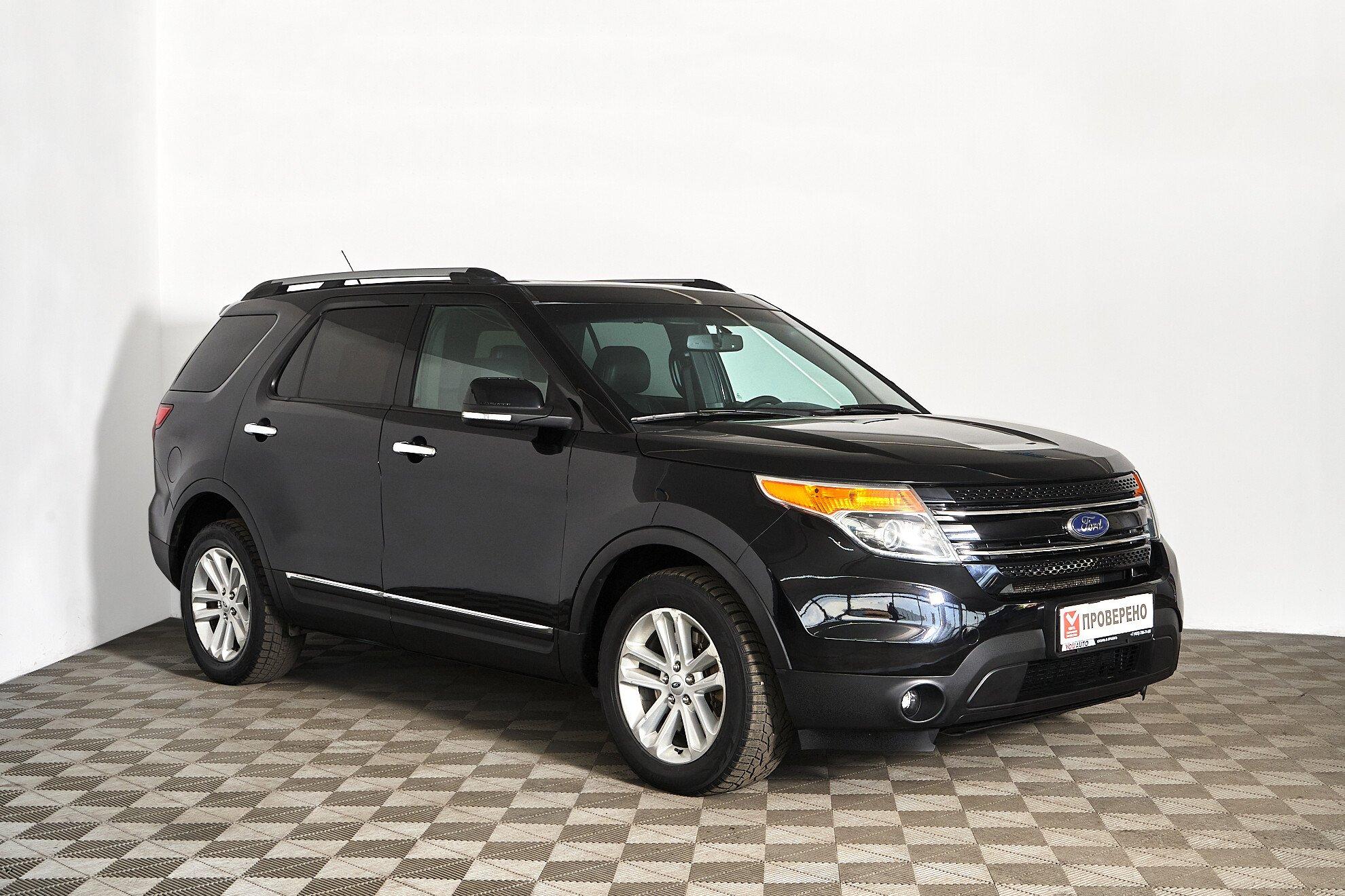Ford Explorer 2013, черный