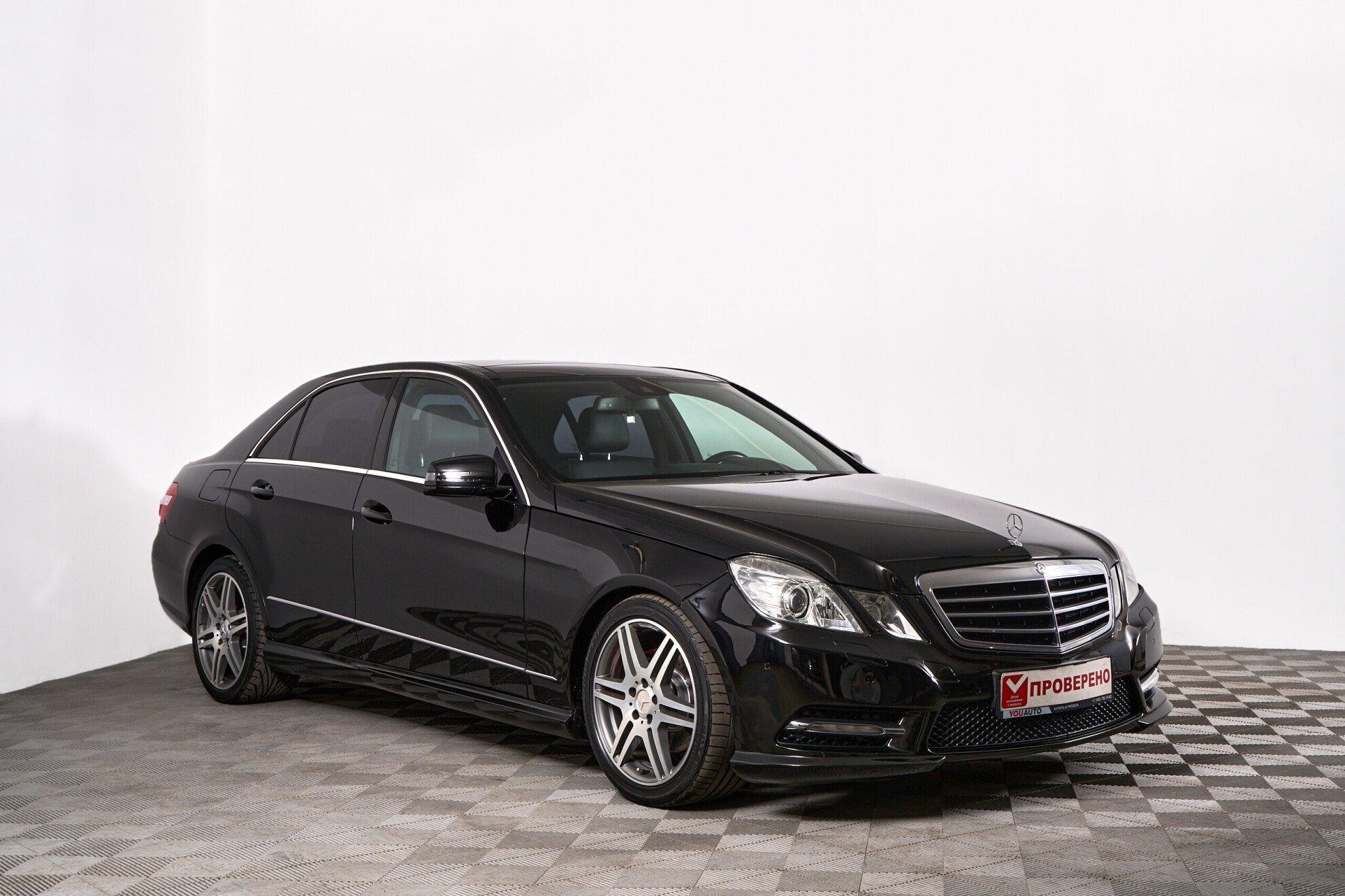 Mercedes-Benz E-Класс 2012, черный