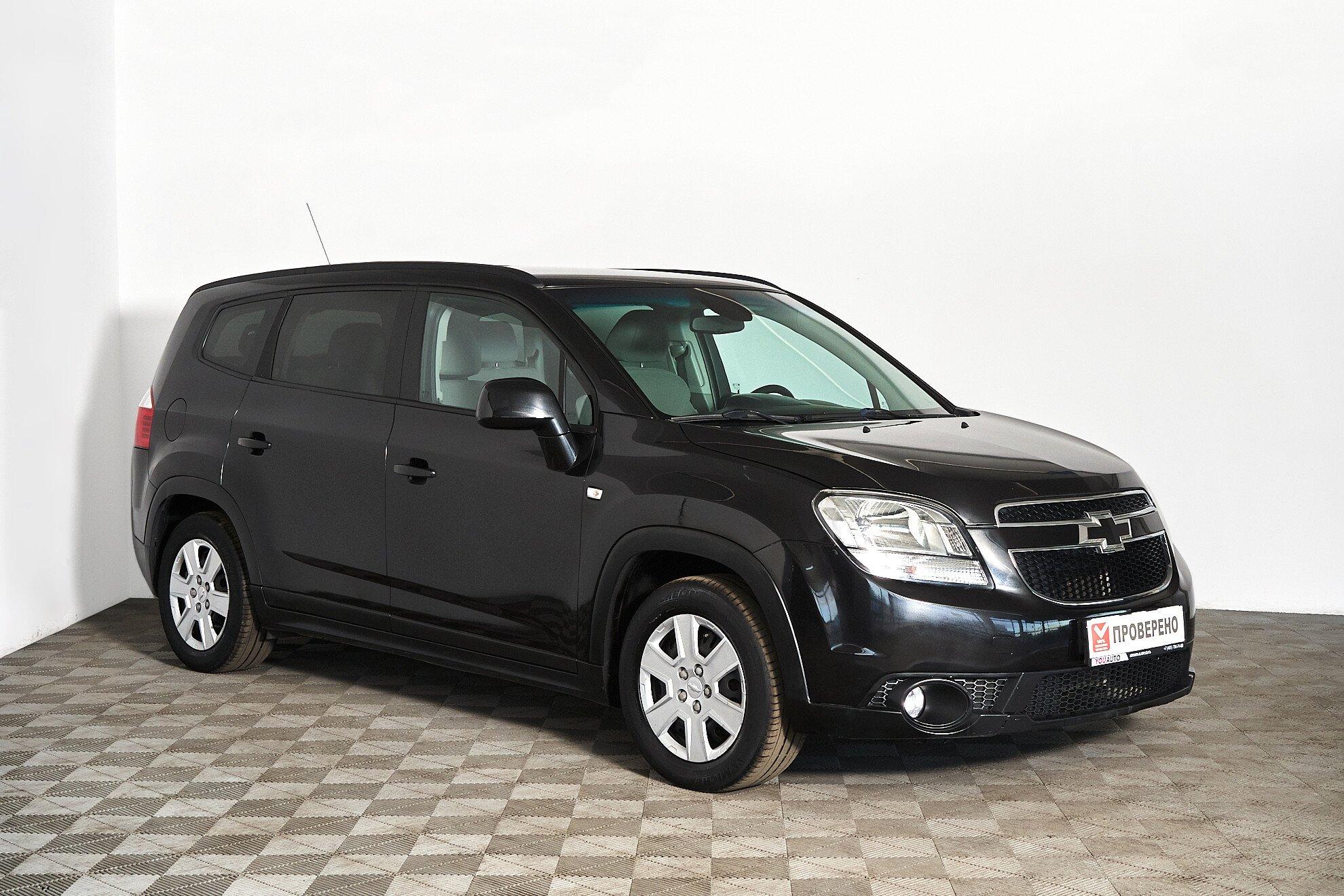Chevrolet Orlando 2014, черный
