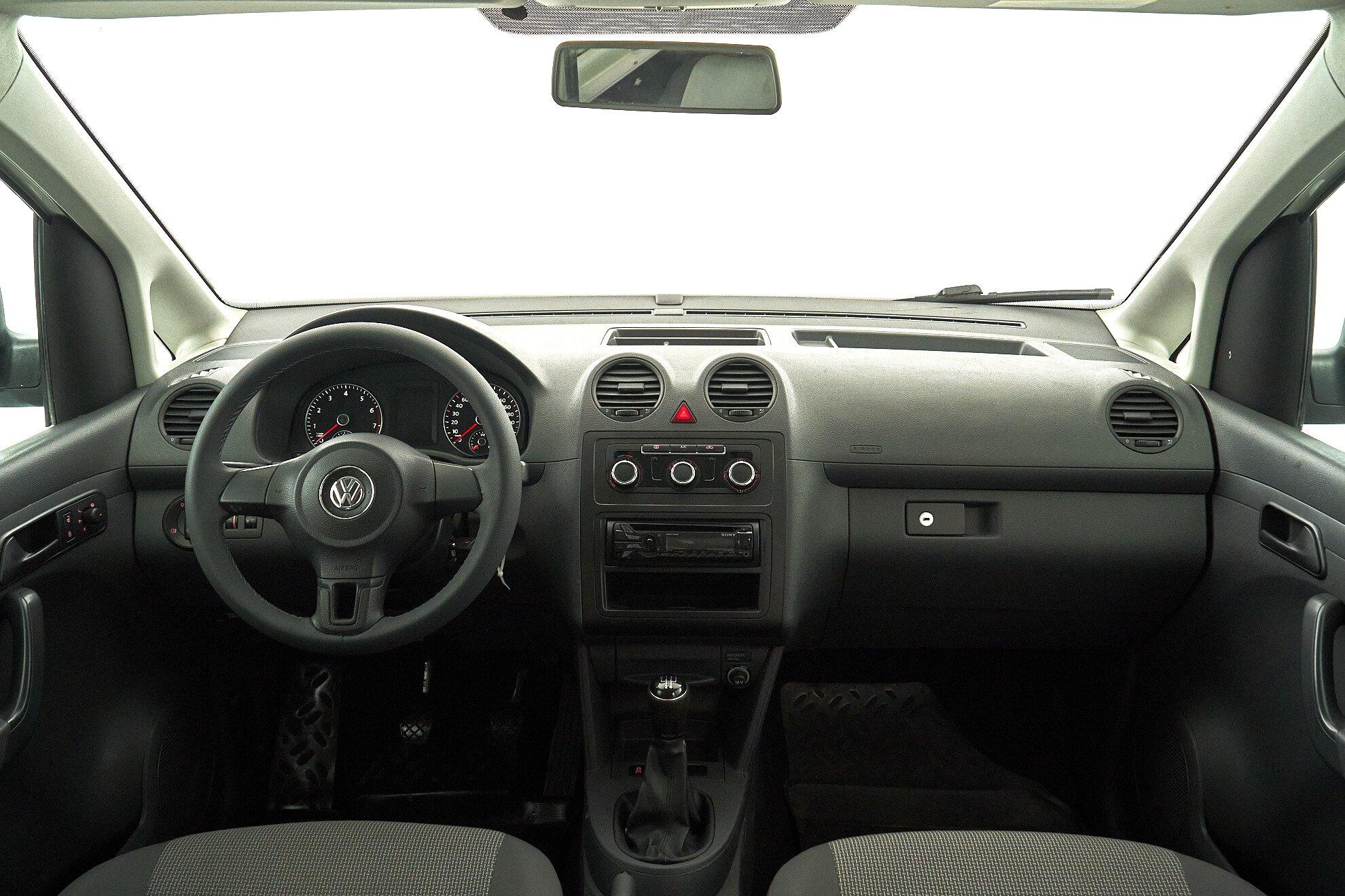 Volkswagen Caddy 2014, белый