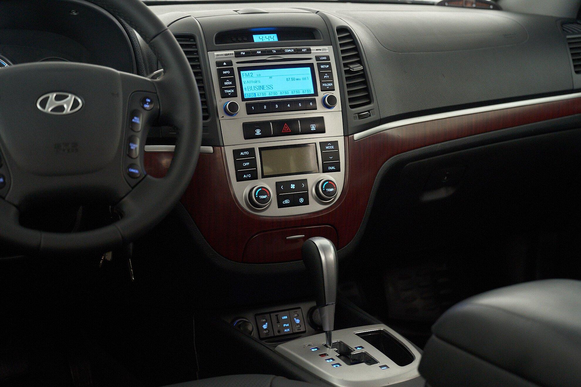 Hyundai Santa Fe 2009, черный