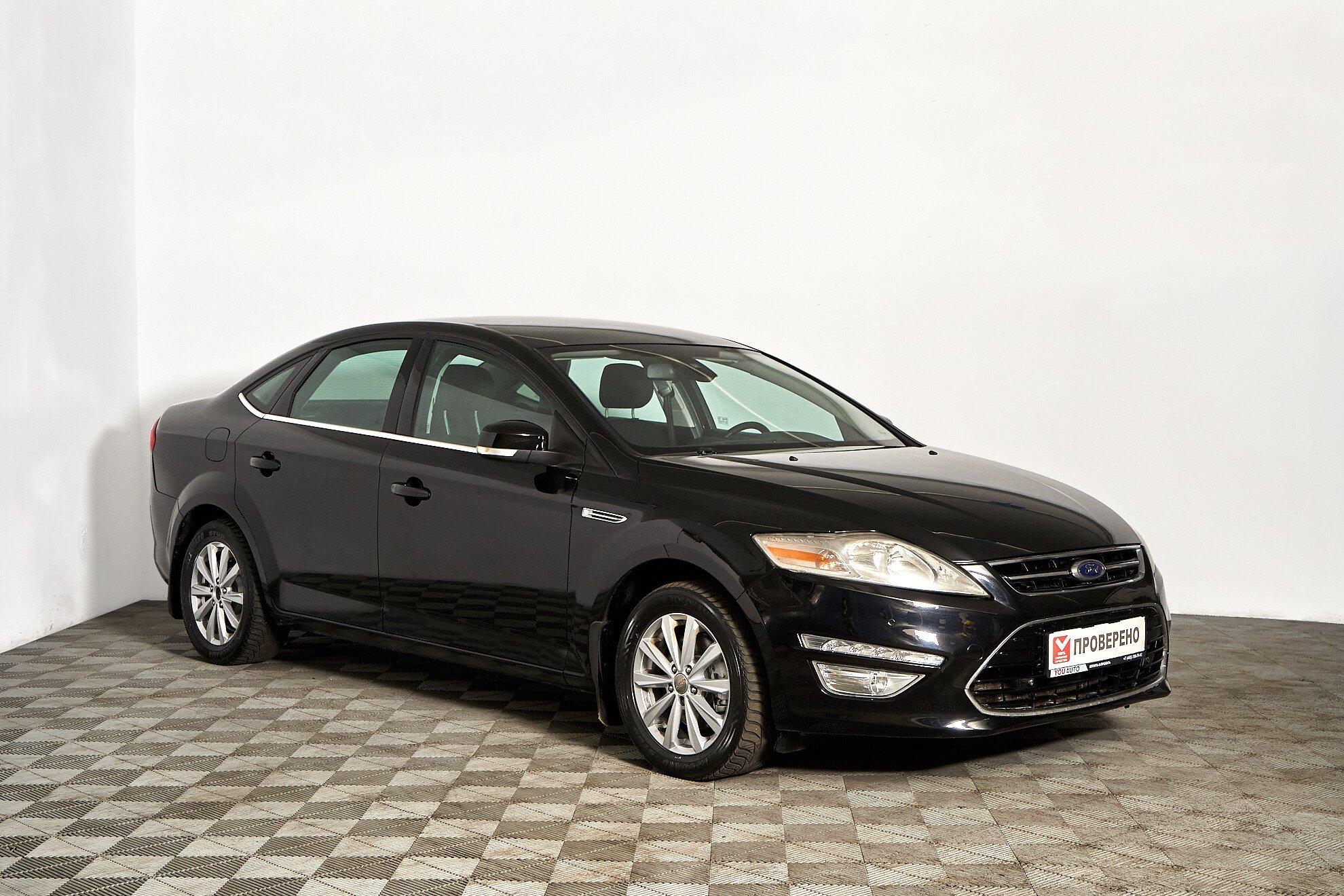 Ford Mondeo 2012, черный