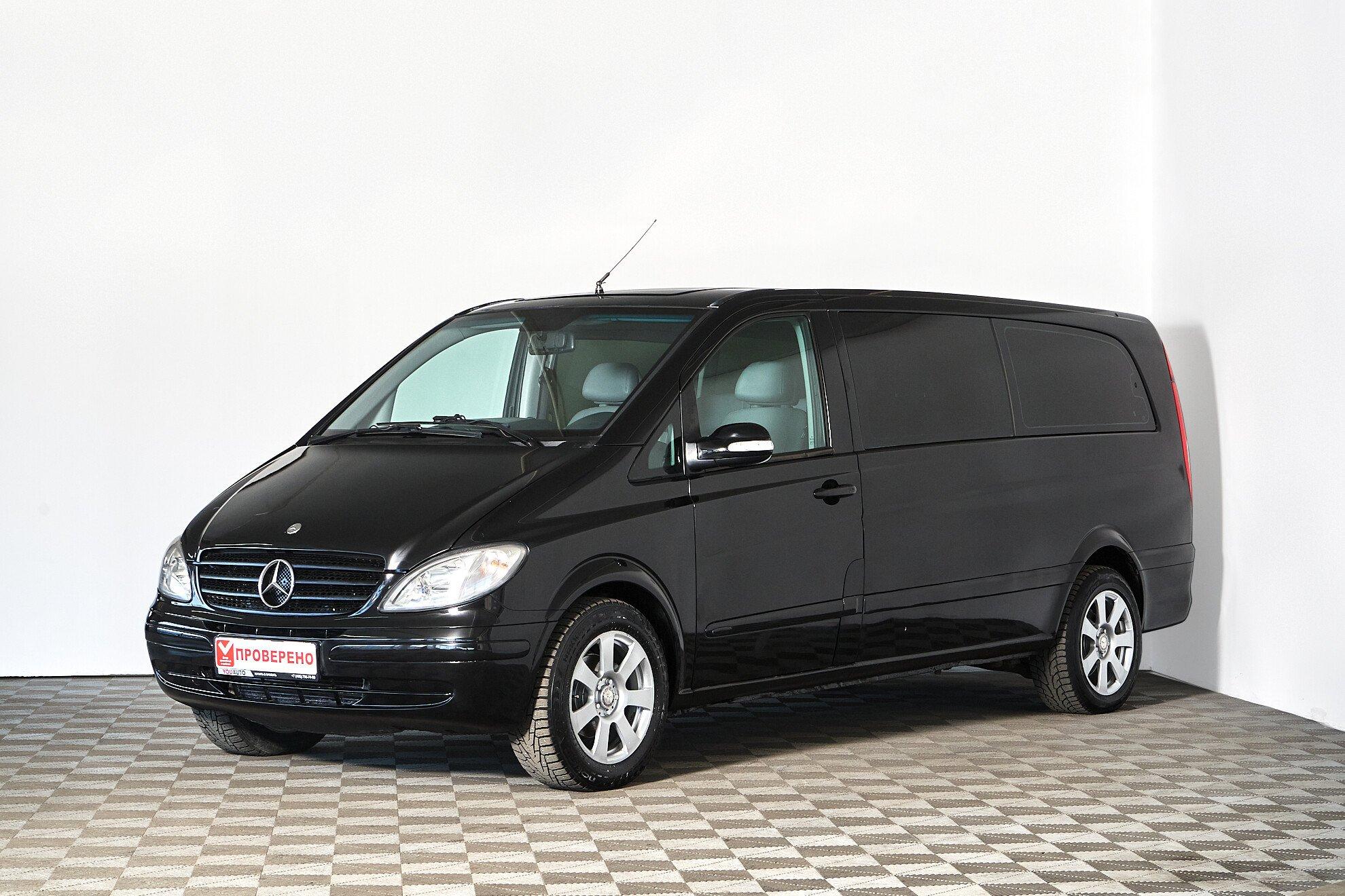 Mercedes-Benz Vito 2010, черный