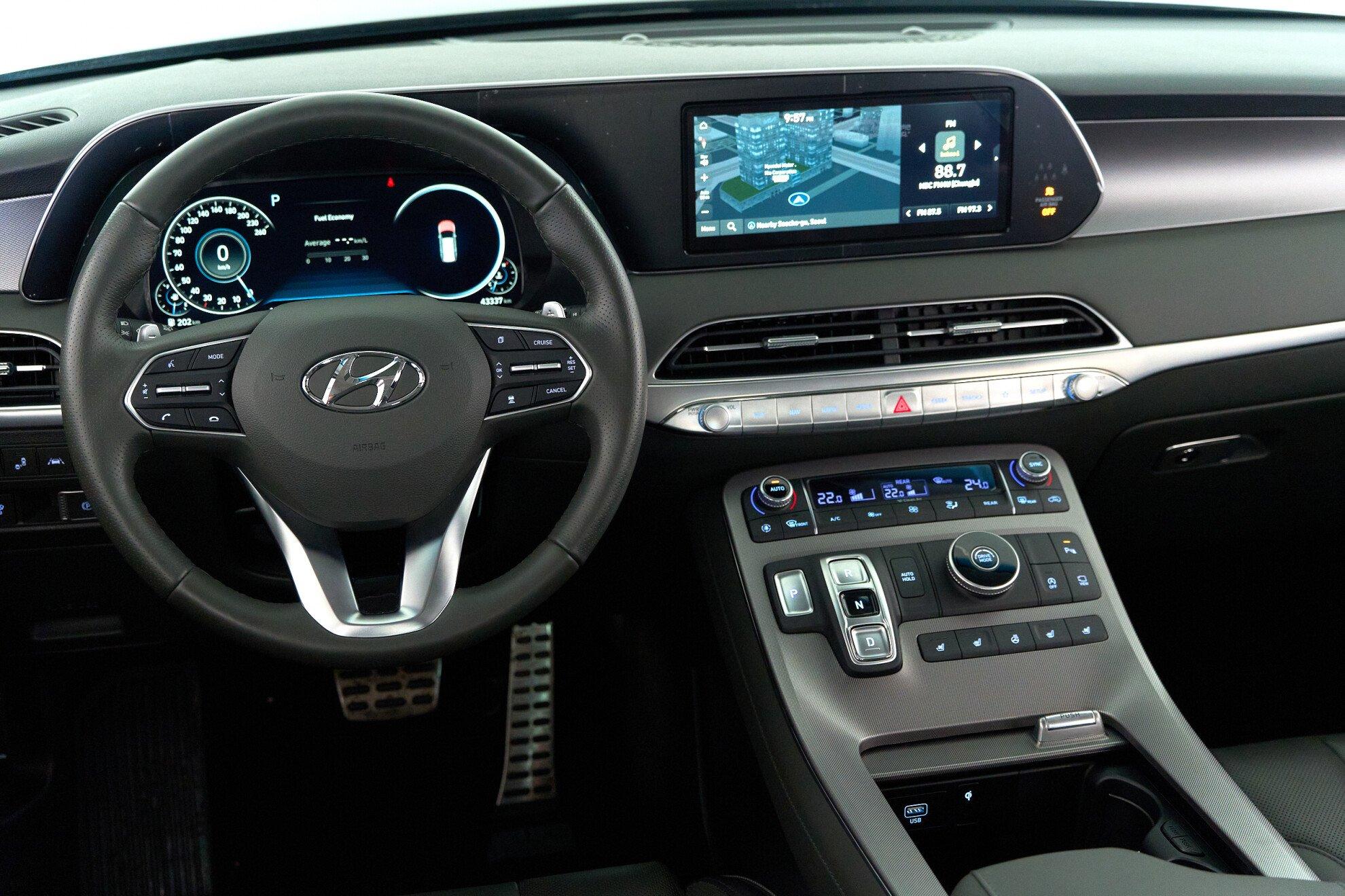 Hyundai Palisade 2020, серый