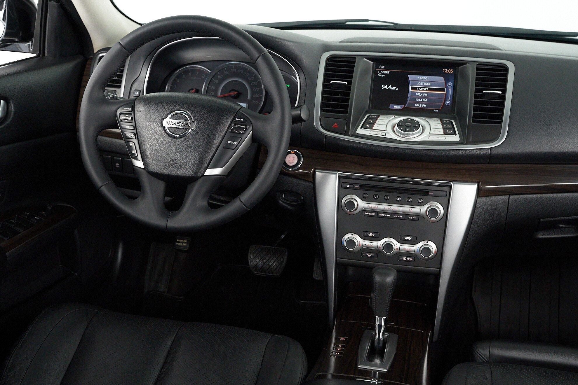 Nissan Teana 2013, черный