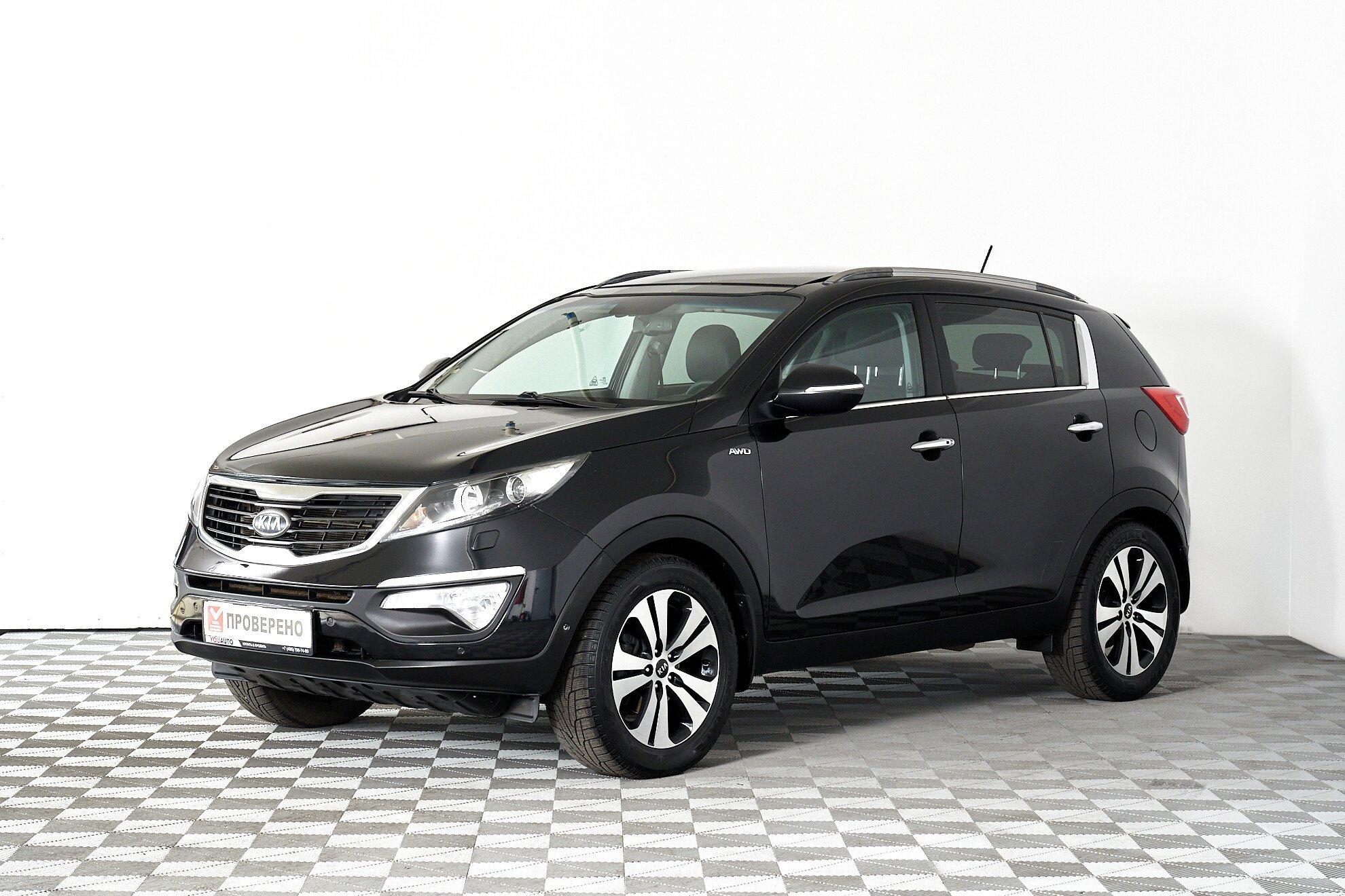Kia Sportage 2012, черный