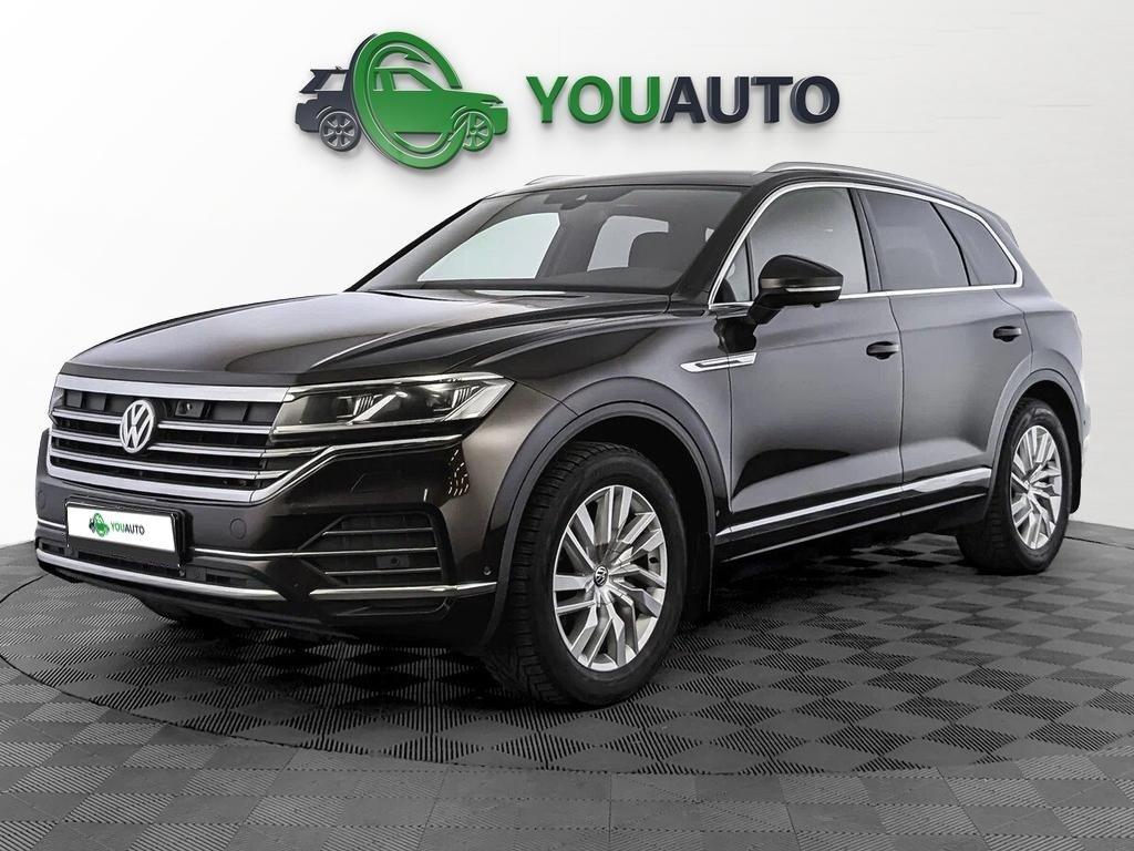 Volkswagen Touareg 2018, коричневый