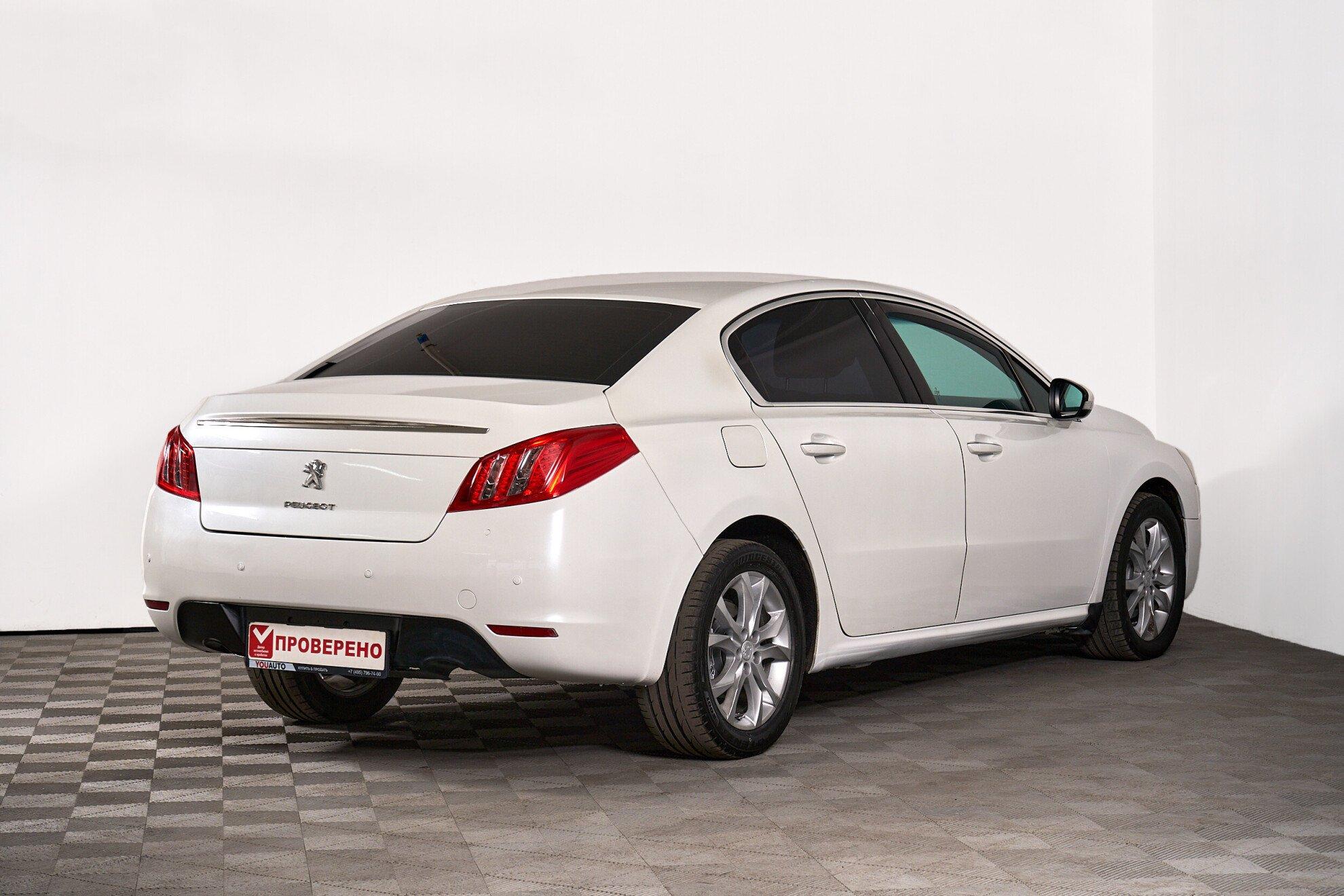 Peugeot 508 2013, белый