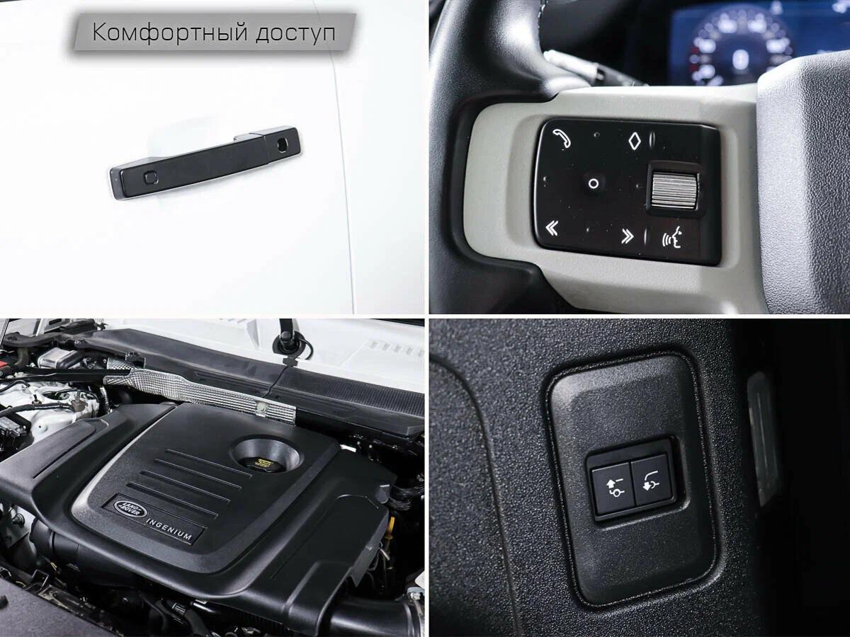 Land Rover Defender 2019, белый
