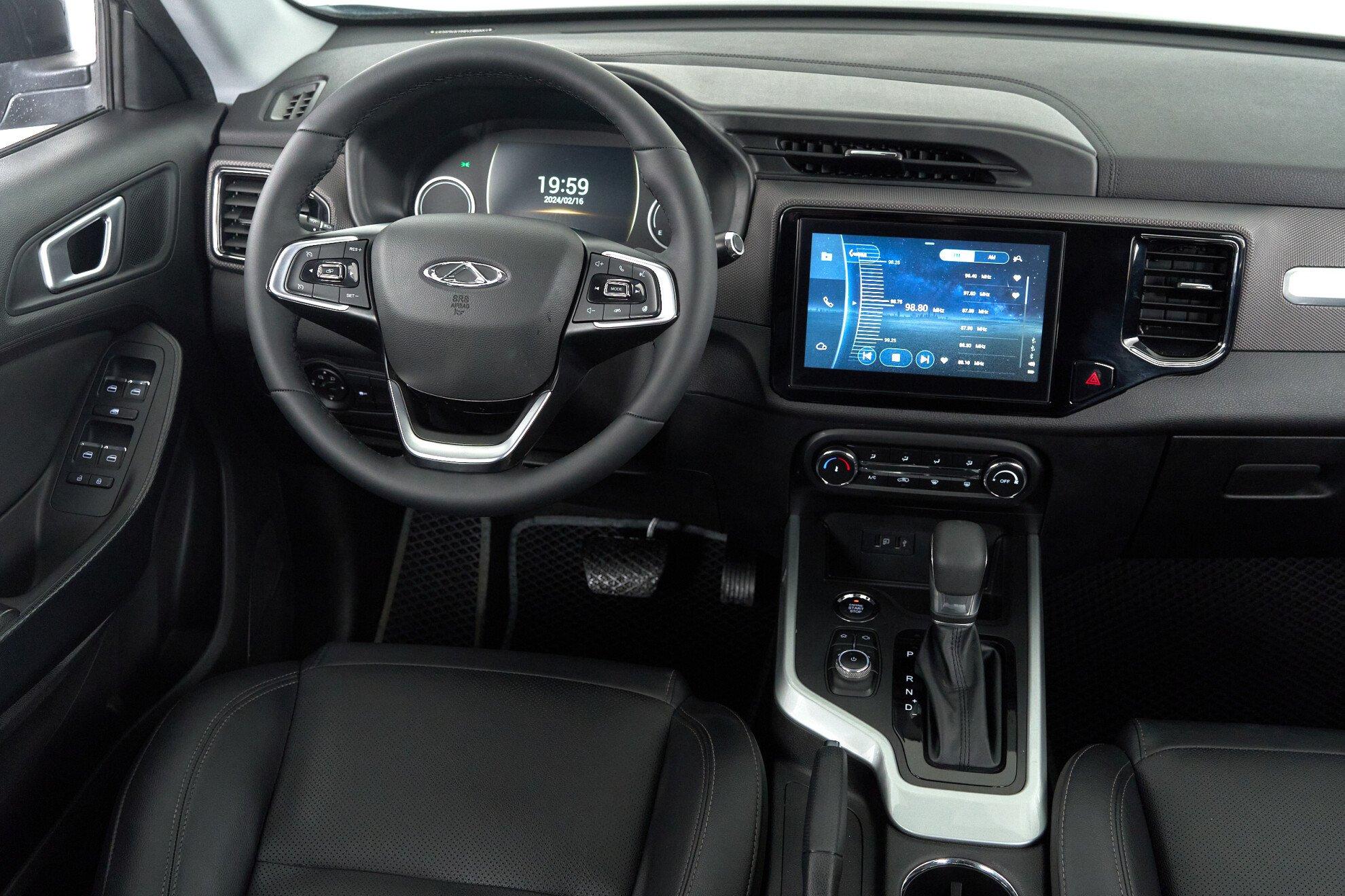 Chery Tiggo 4 2021, черный
