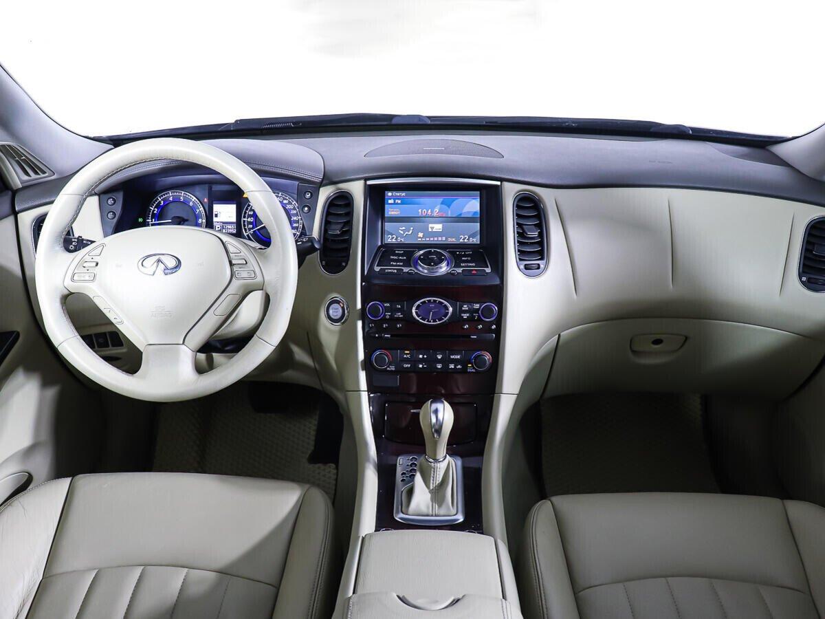 Infiniti EX 2012, белый