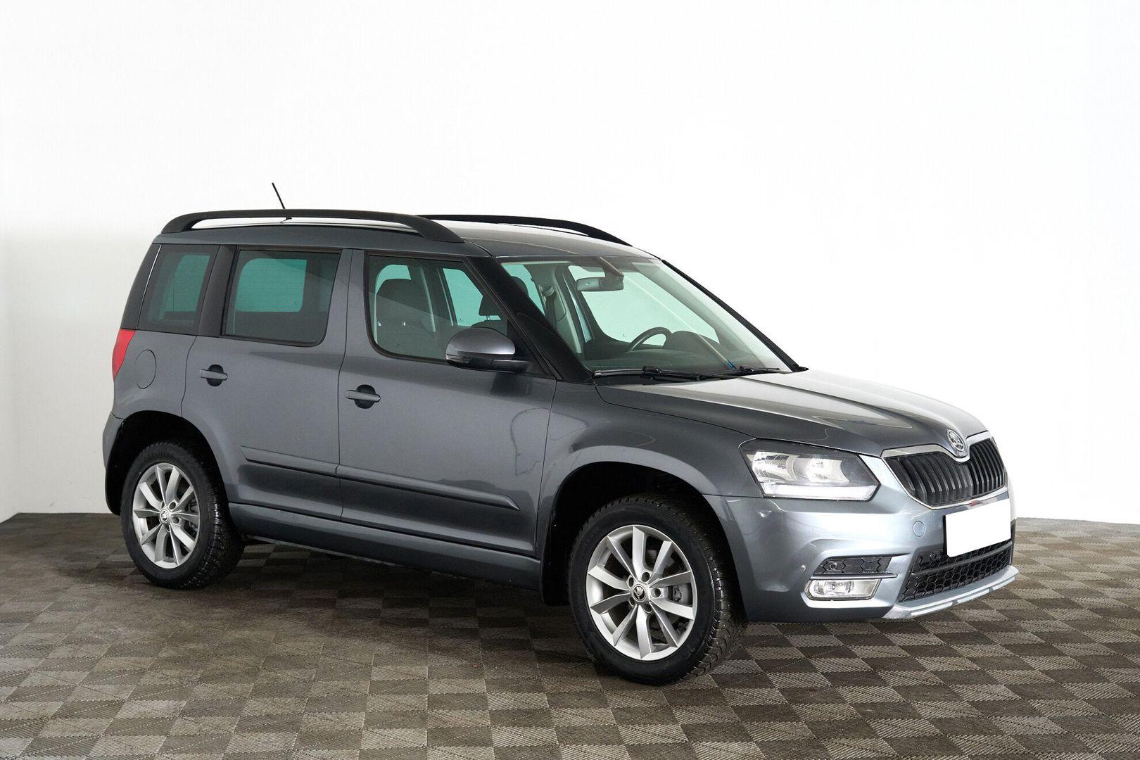 Skoda Yeti 2016, серый