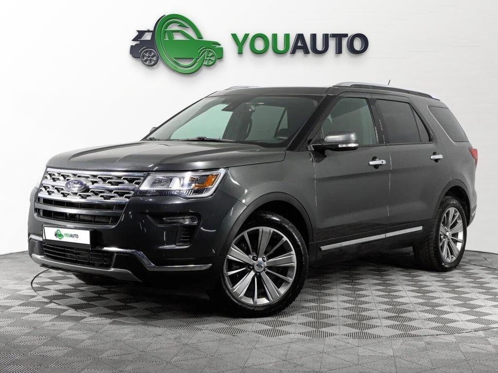 Ford Explorer 2019, серый