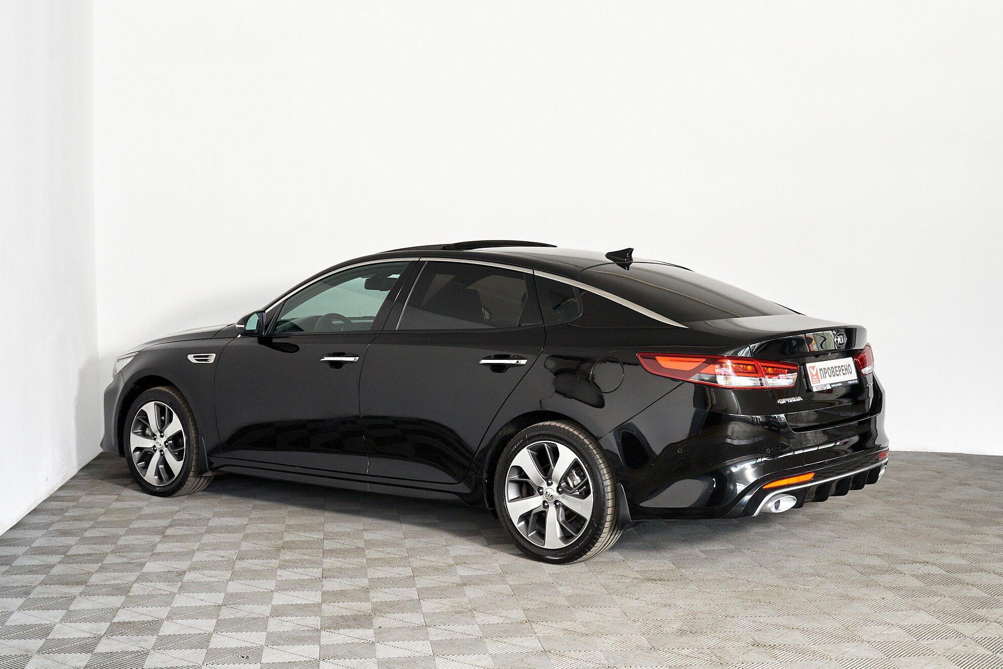 Kia Optima 2016, черный