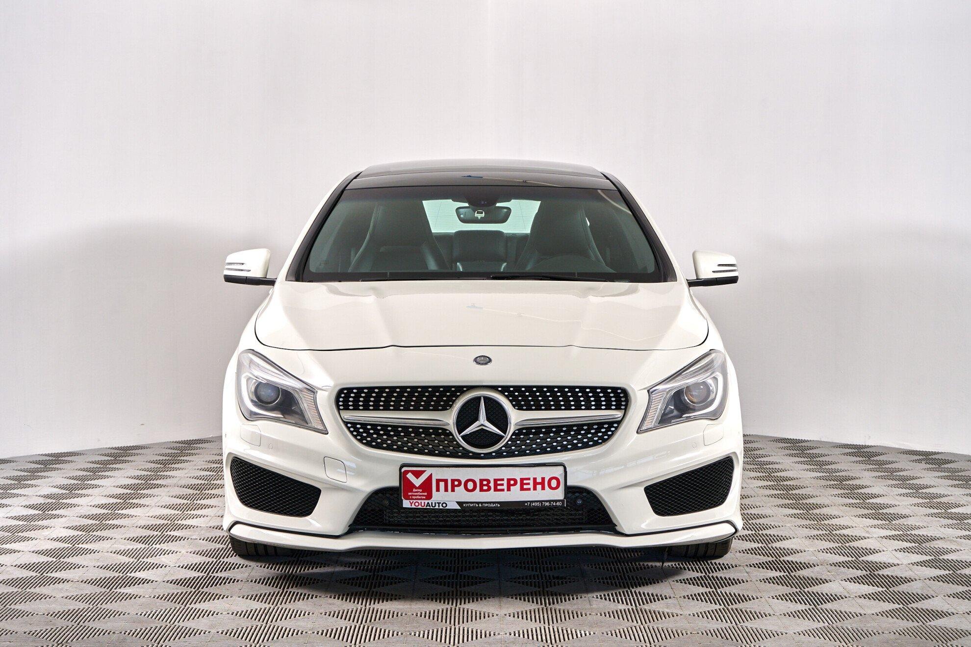 Mercedes-Benz CLA 2013, белый