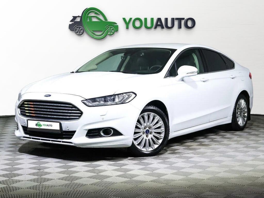 Ford Mondeo 2018, белый