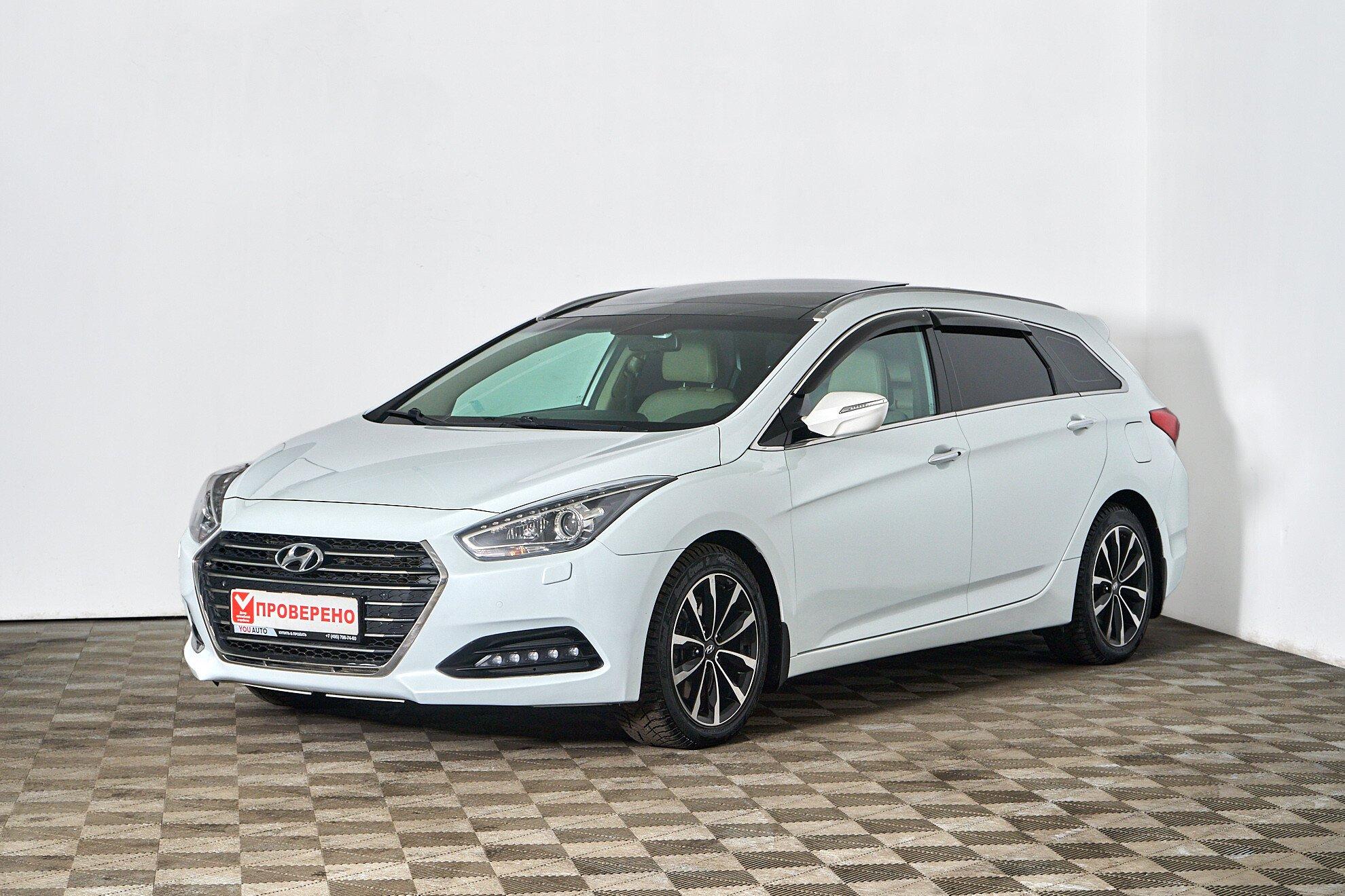 Hyundai i40 2016, белый