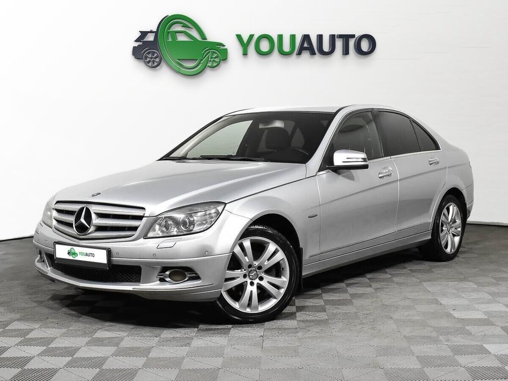 Mercedes-Benz C-Класс 2009, серебряный