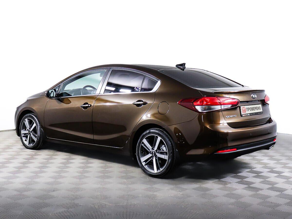 Kia Cerato 2018, коричневый