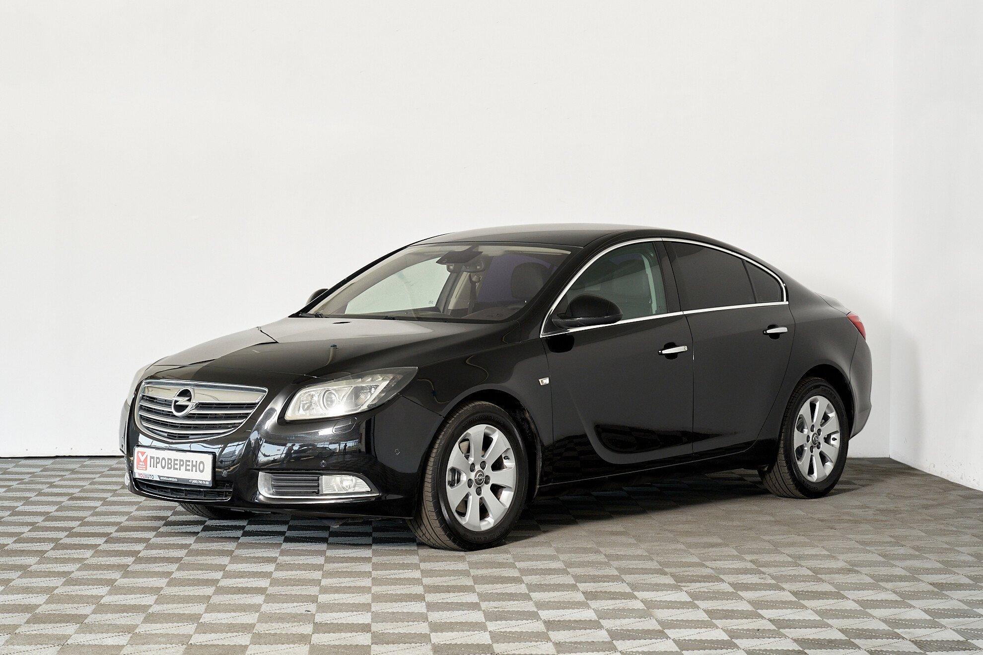 Opel Insignia 2012, черный