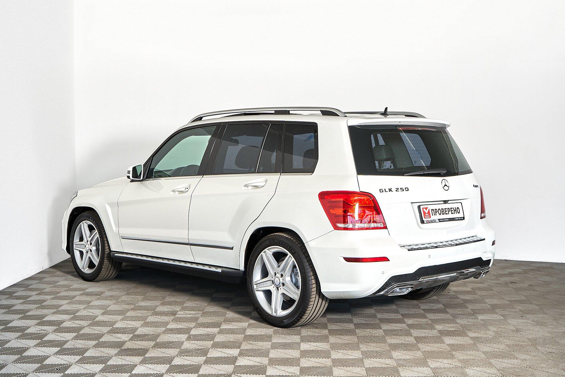 Mercedes-Benz GLK-Класс 2014, белый