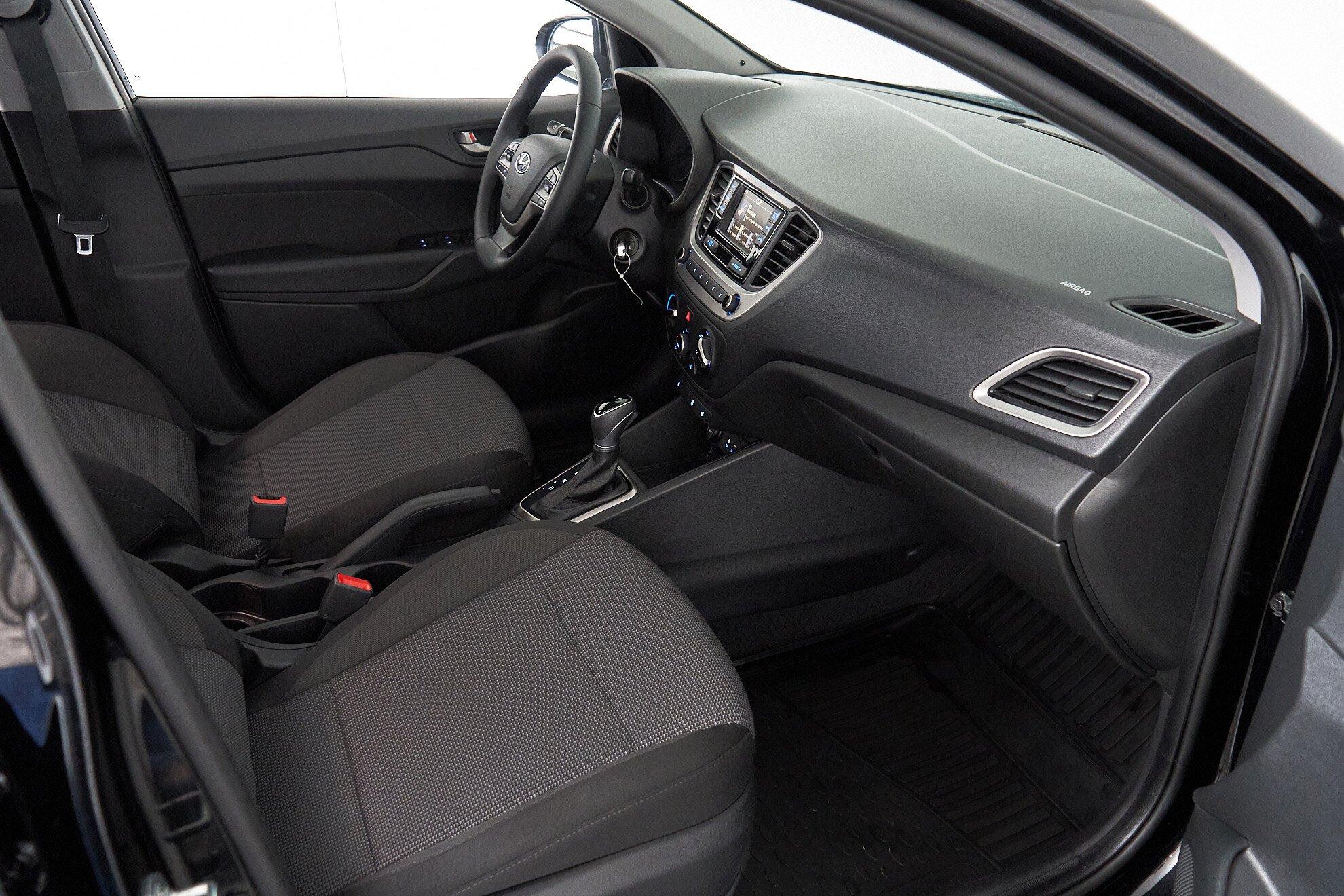 Hyundai Solaris 2020, черный