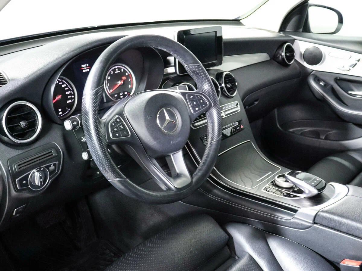 Mercedes-Benz GLC Coupe 2017, черный