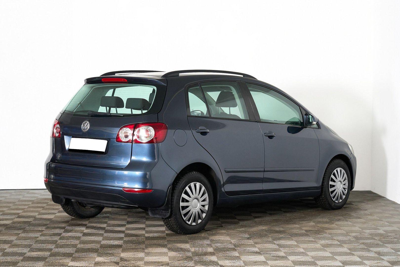Volkswagen Golf Plus 2012, синий