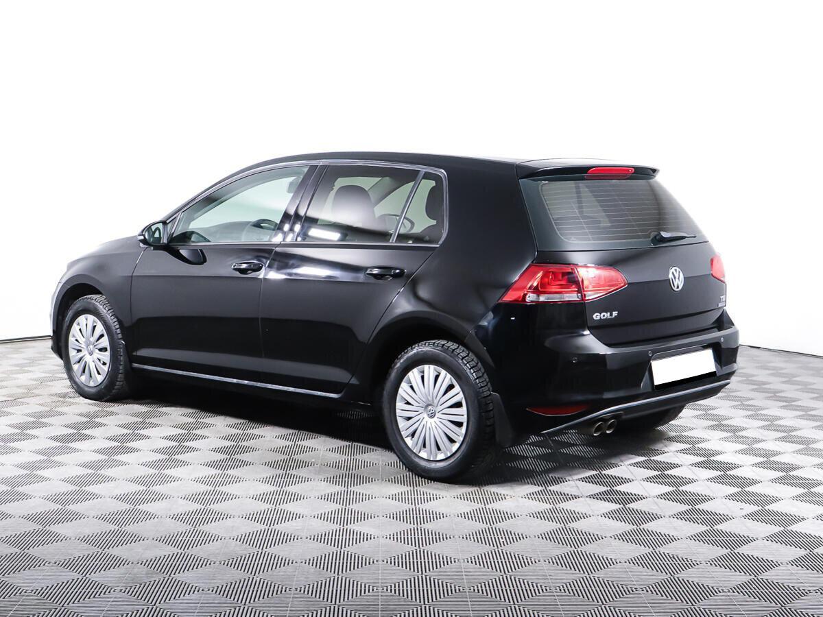 Volkswagen Golf 2014, черный