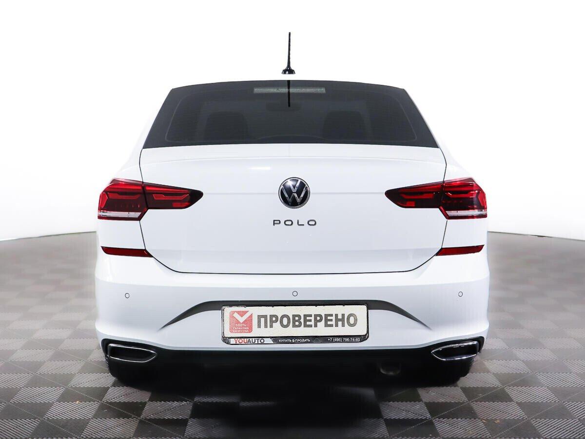 Volkswagen Polo 2021, белый