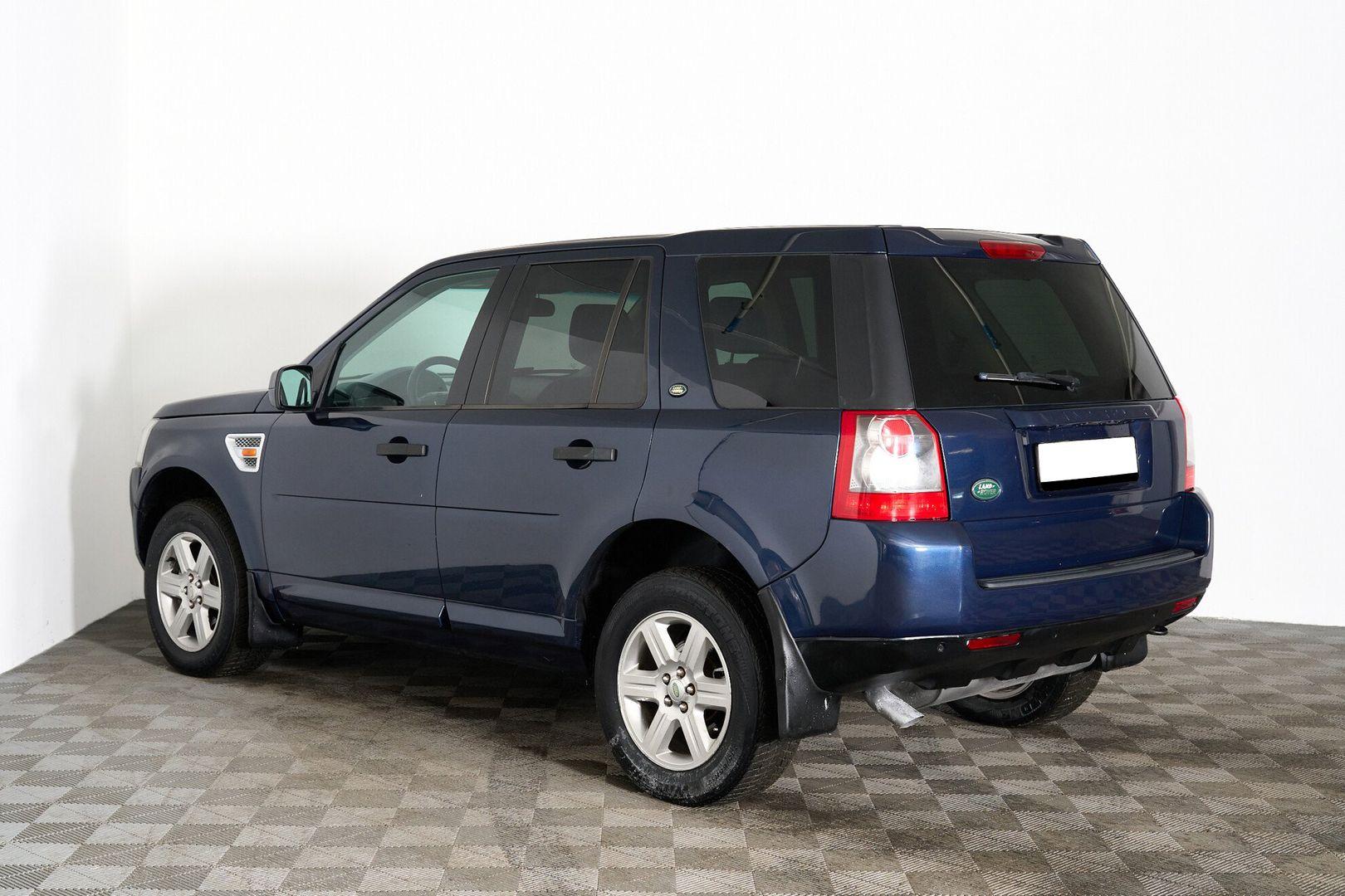 Land Rover Freelander 2007, синий