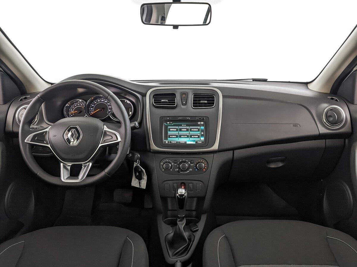 Renault Logan 2021, белый
