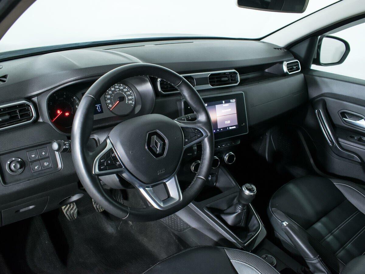 Renault Duster 2021, серебряный