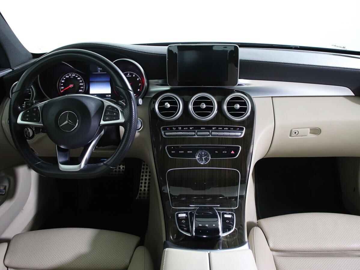 Mercedes-Benz C-Класс 2015, синий