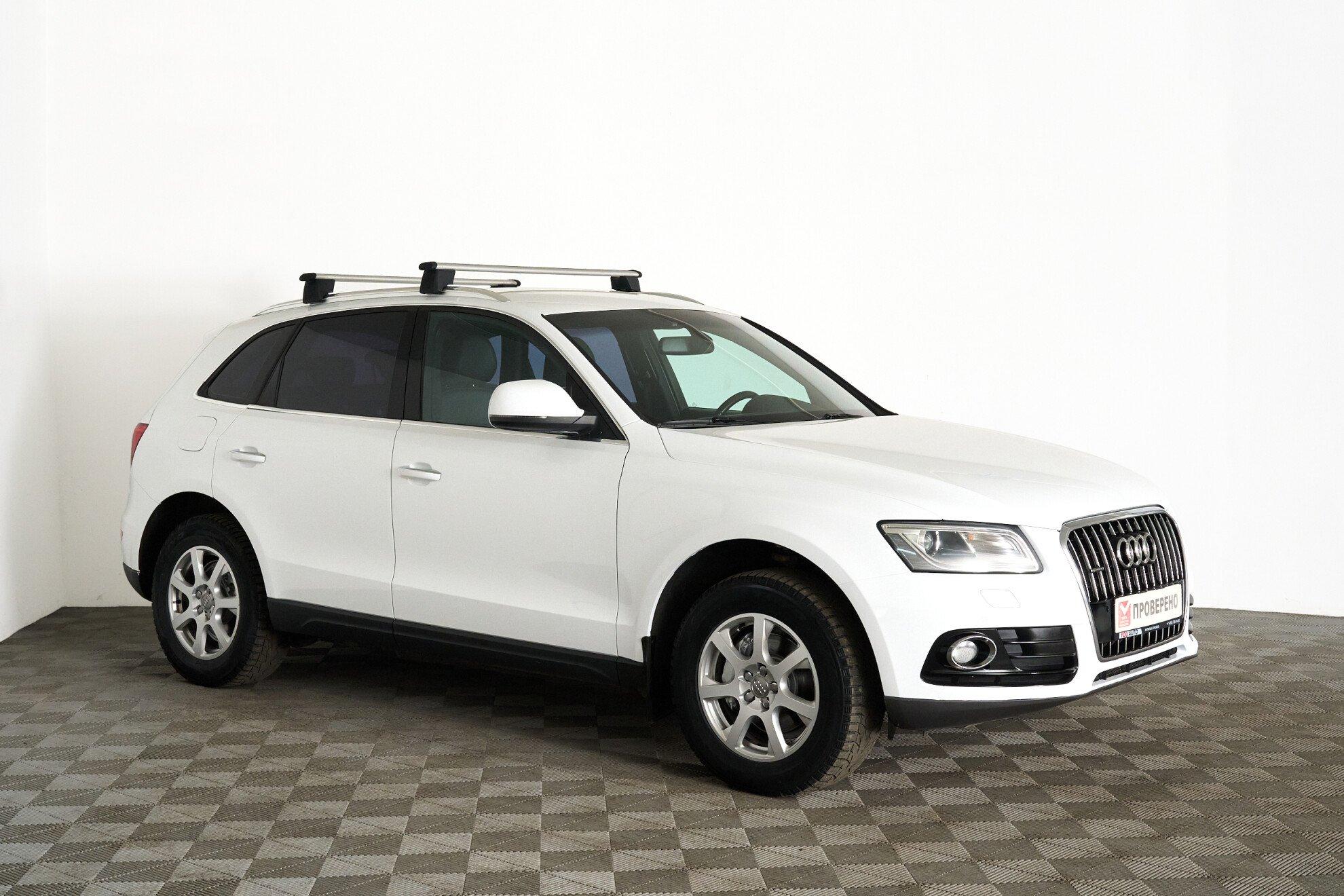 Audi Q5 2014, белый