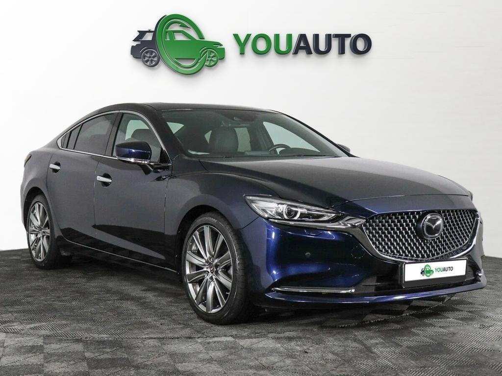 Mazda 6 2021, синий