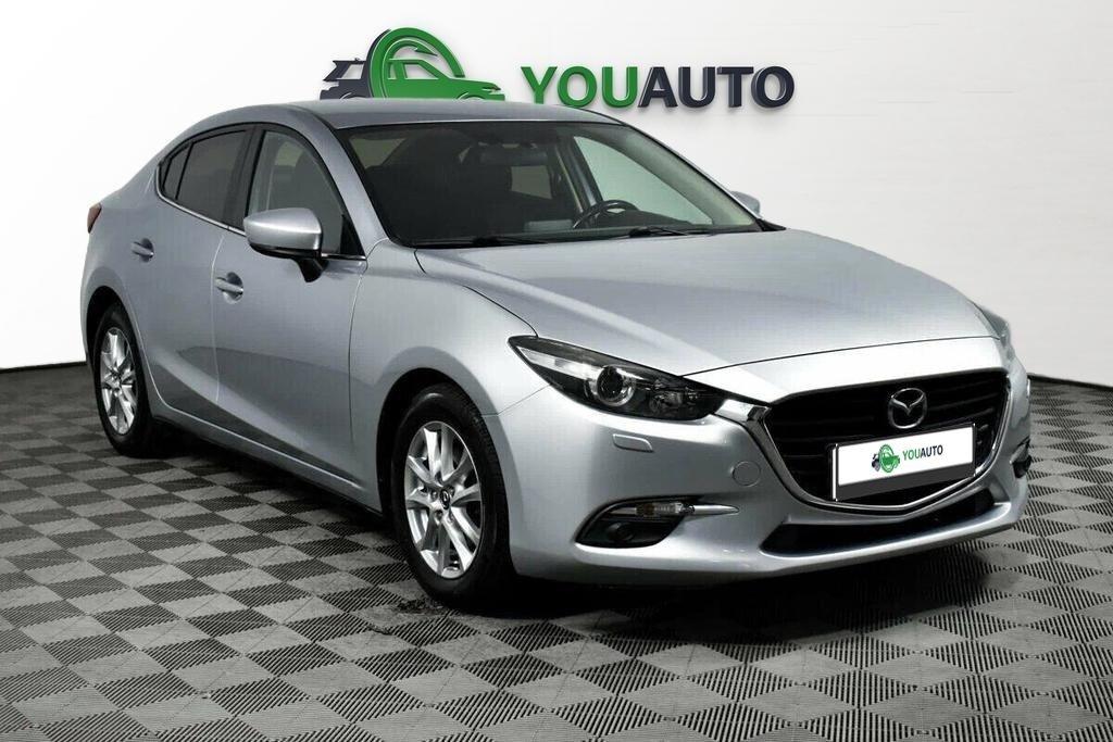 Mazda 3 2018, серебряный