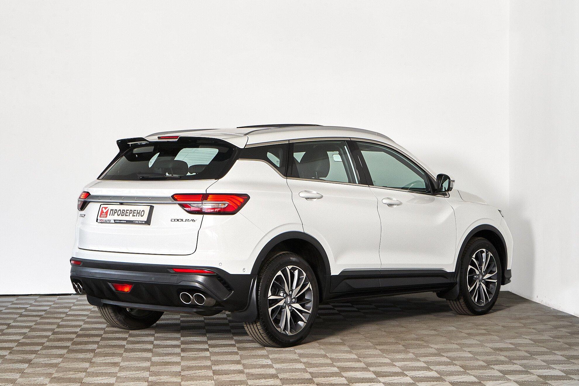 Geely Coolray 2022, белый
