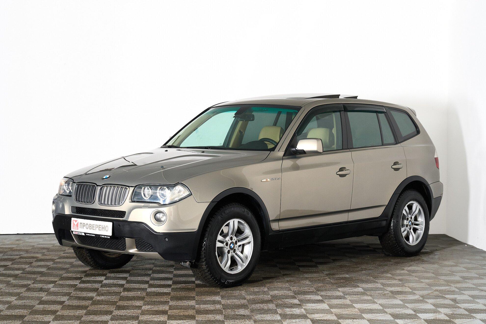 BMW X3 2008, серый