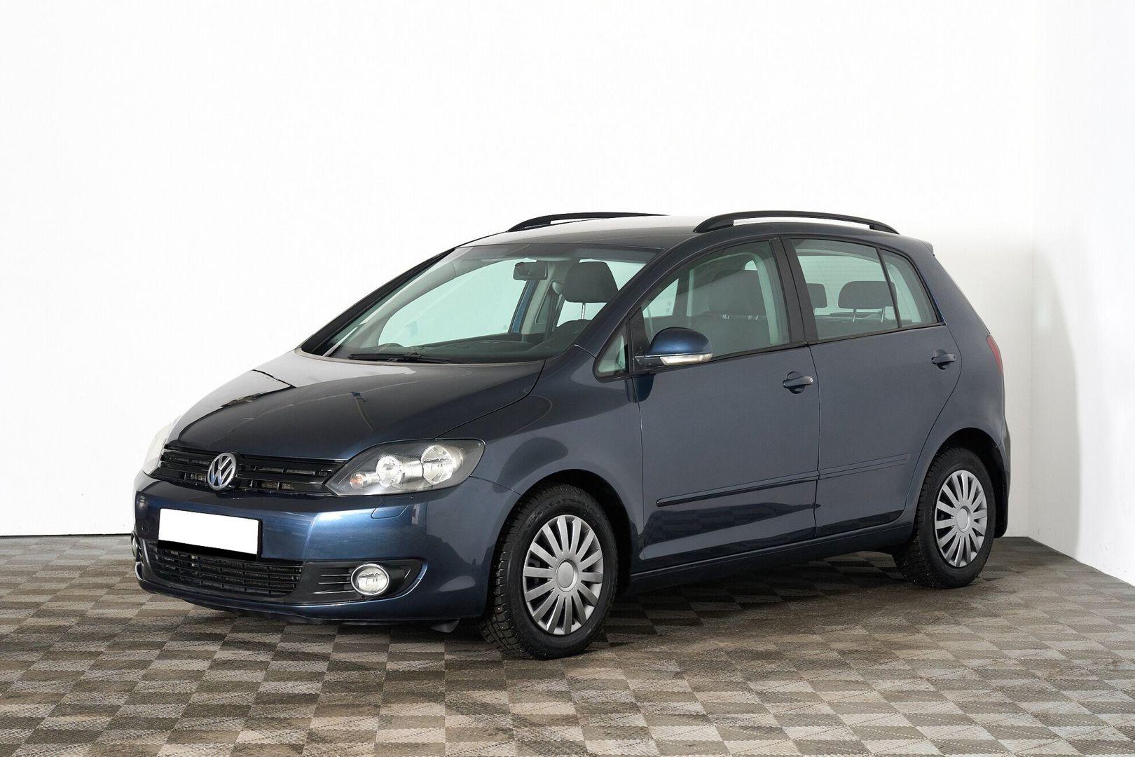 Volkswagen Golf Plus 2012, синий