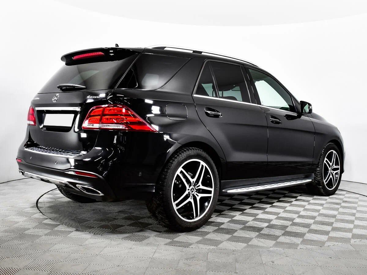 Mercedes-Benz GLE 2017, черный