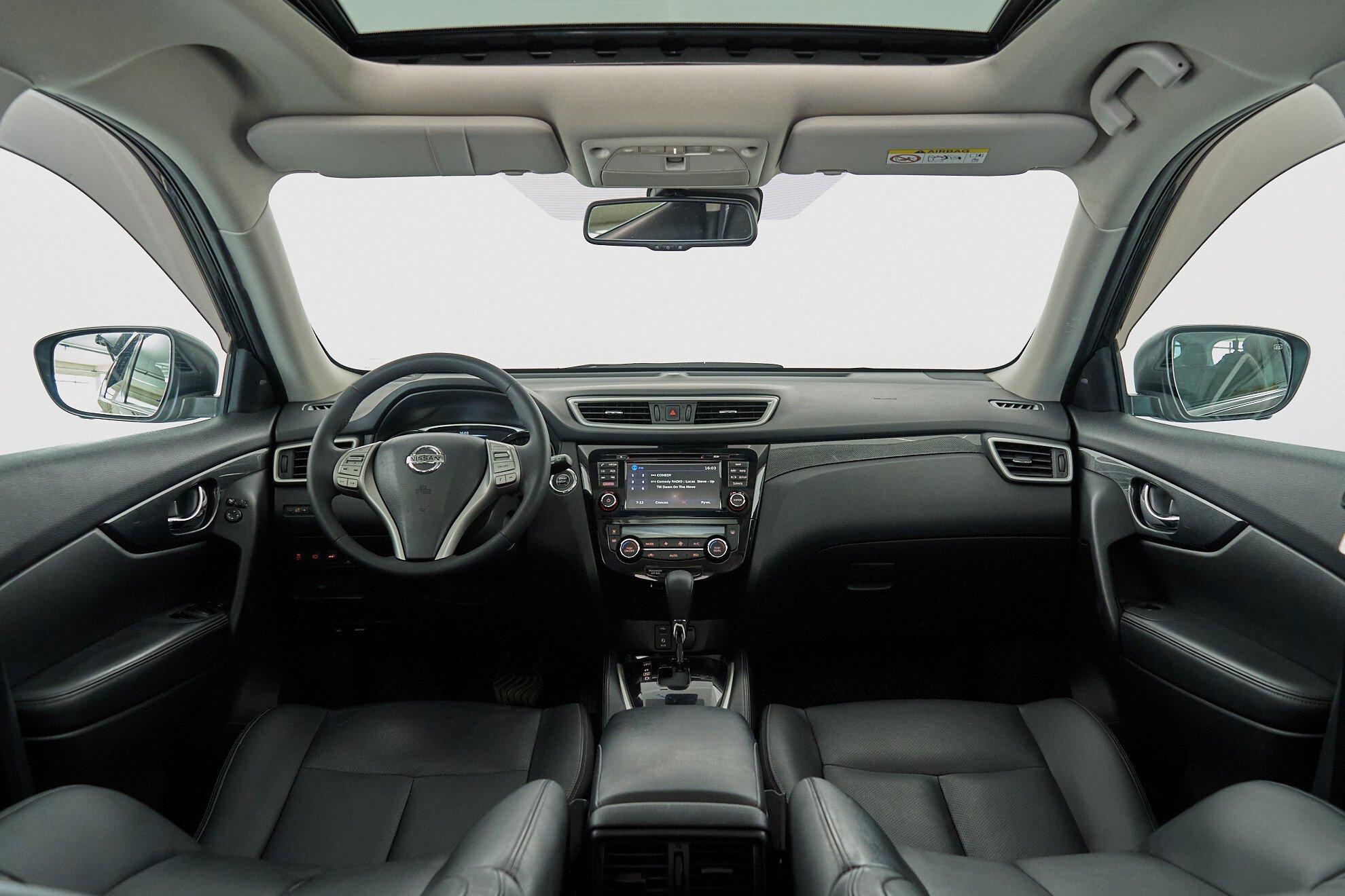 Nissan X-Trail 2017, черный