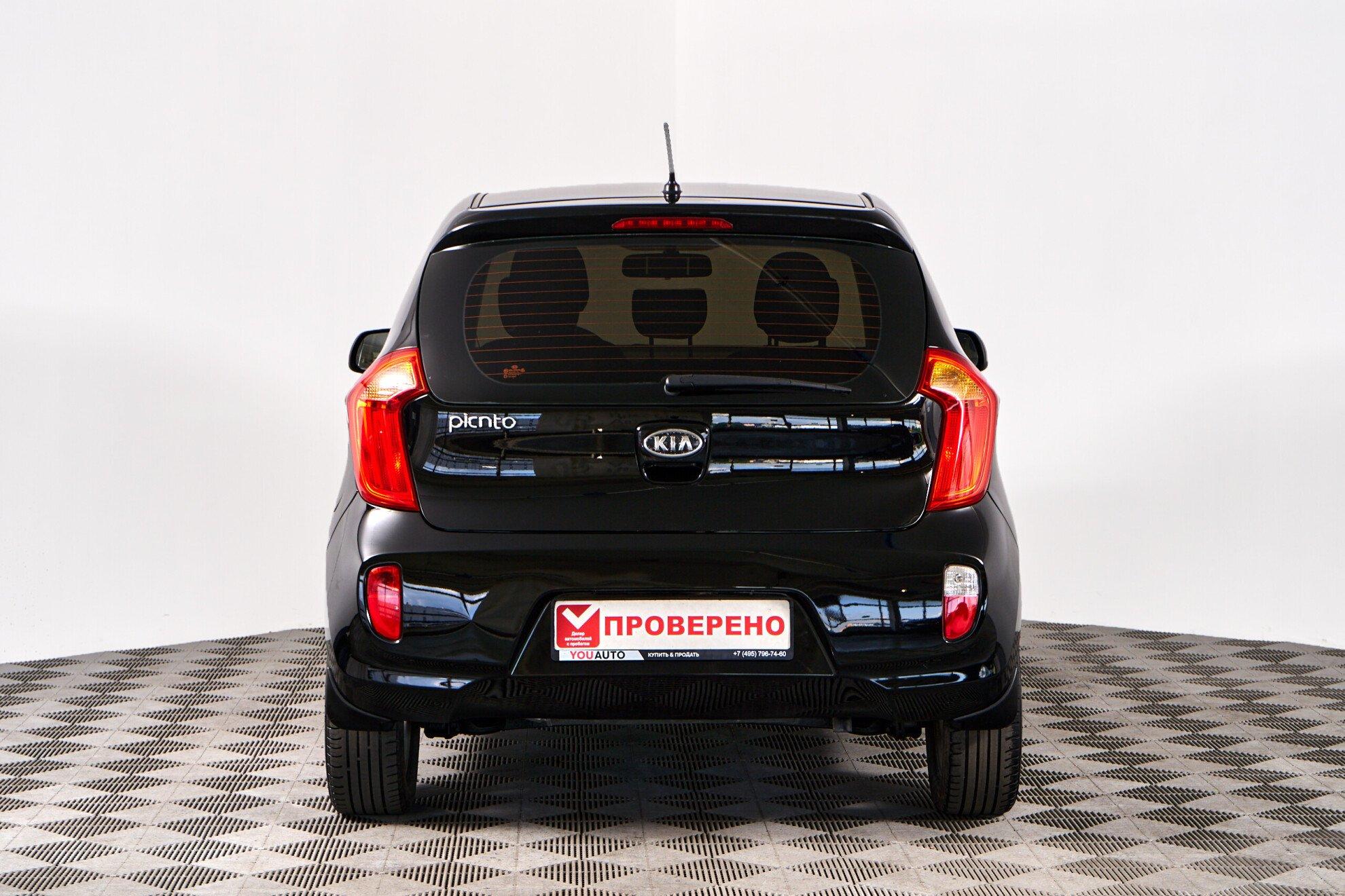 Kia Picanto 2012, черный