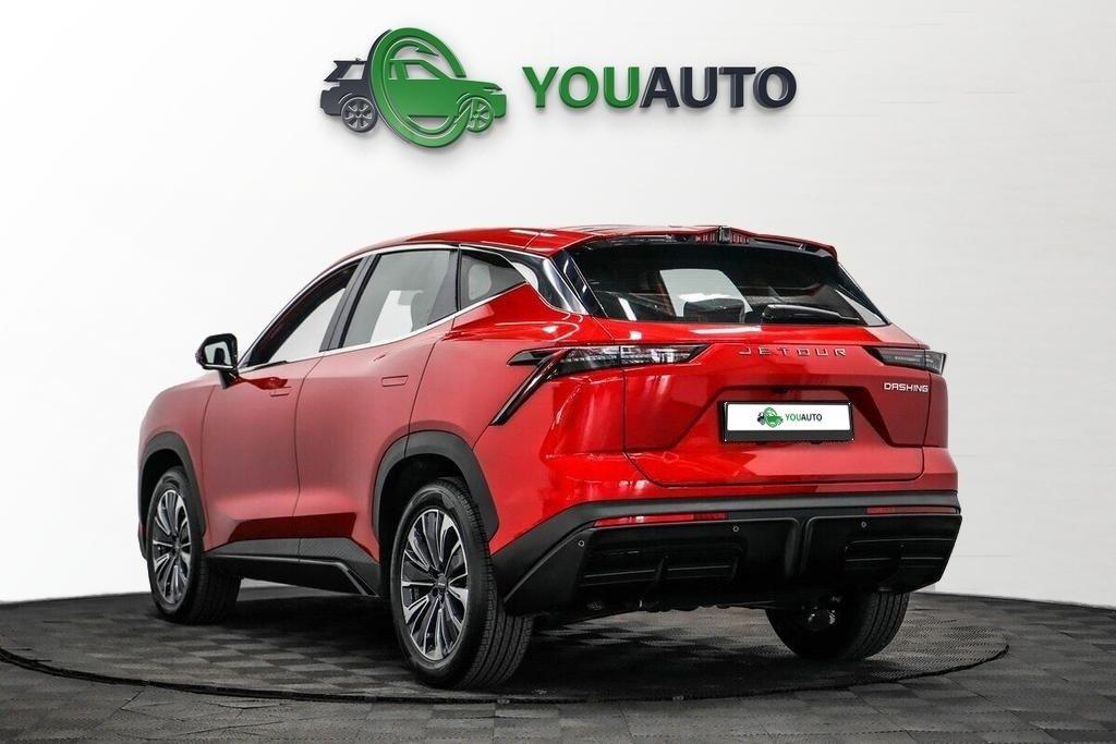 Jetour Dashing 2024, красный