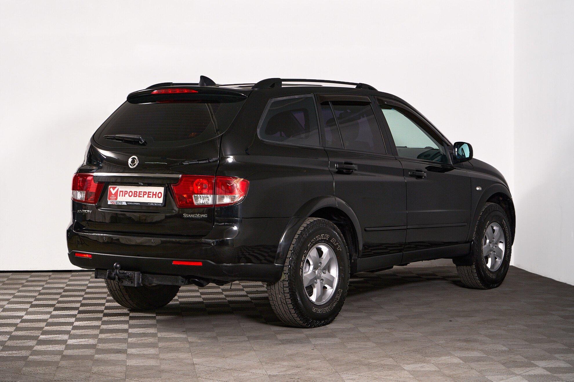 SsangYong Kyron 2013, черный