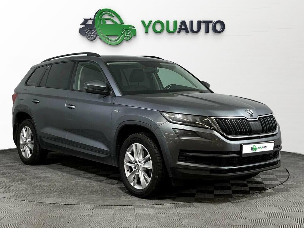 Skoda Kodiaq 2021, серый