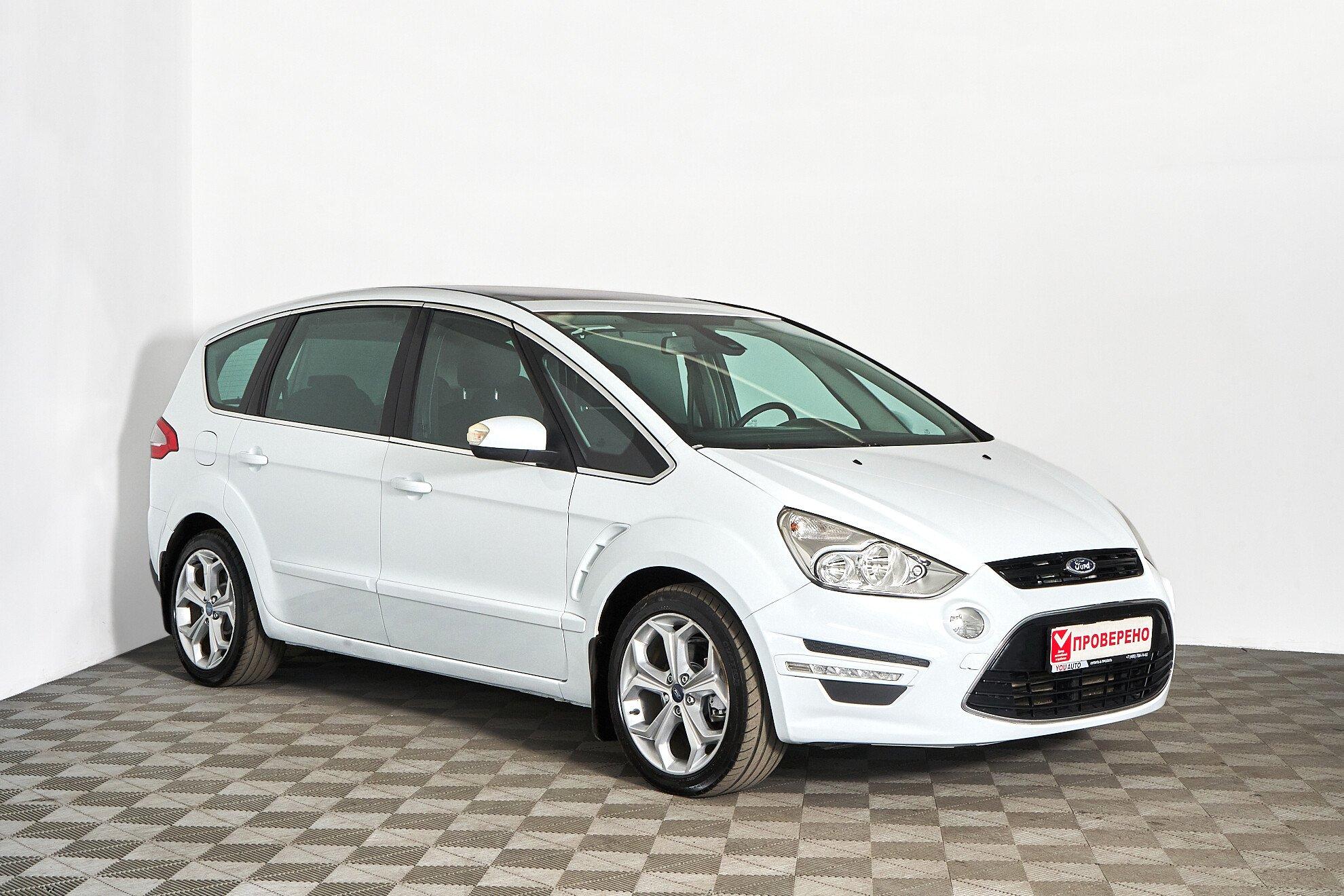 Ford S-MAX 2012, белый