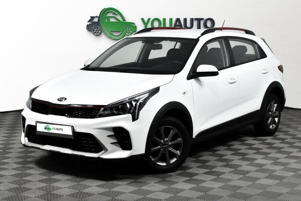 Kia Rio 2022, белый